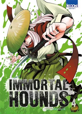 Couverture du manga Immortal hounds Tome 4