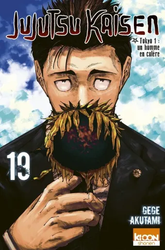 Couverture du manga Jujutsu kaisen Tome 19, « Tokyo 1, un homme en colère »