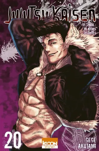 Couverture du manga Jujutsu kaisen Tome 20, « Sendai en pleines festivités »