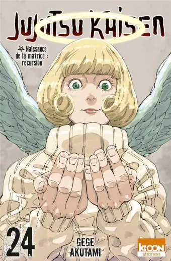Couverture du manga Jujutsu kaisen Tome 24, « Naissance de la matrice »