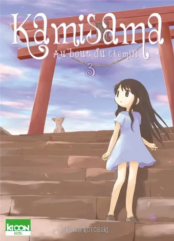 Couverture du manga Kamisama Tome 3, « Au bout du chemin »