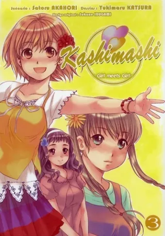 Couverture du manga Kashimashi – girl meets girl Tome 3