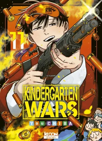 Couverture du manga Kindergarten wars Tome 11