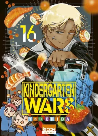 Couverture du manga Kindergarten wars Tome 16