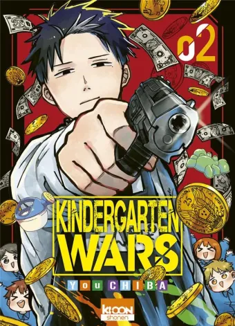 Couverture du manga Kindergarten wars Tome 2