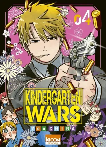 Couverture du manga Kindergarten wars Tome 4