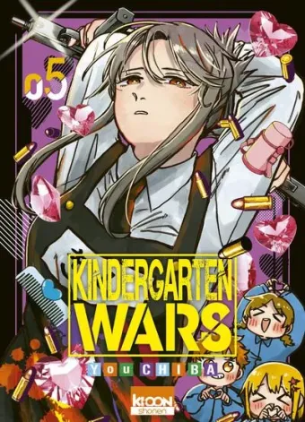 Couverture du manga Kindergarten wars Tome 5