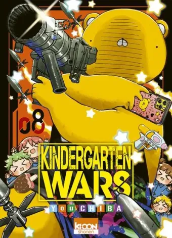 Couverture du manga Kindergarten wars Tome 8
