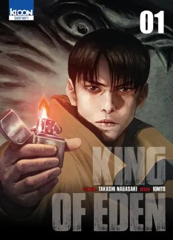 Couverture du manga King of Eden Tome 1