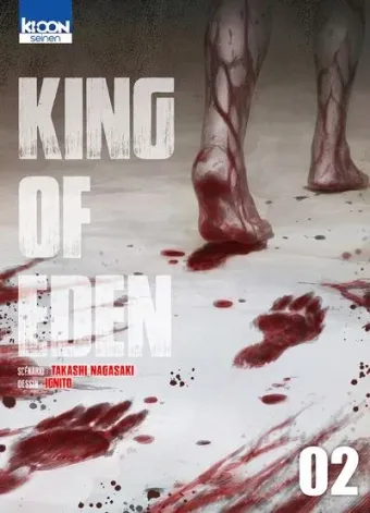 Couverture du manga King of Eden Tome 2