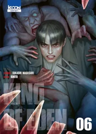 Couverture du manga King of Eden Tome 6