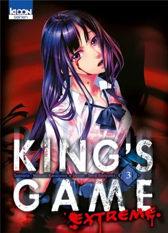 Couverture du manga King’s game extreme Tome 3