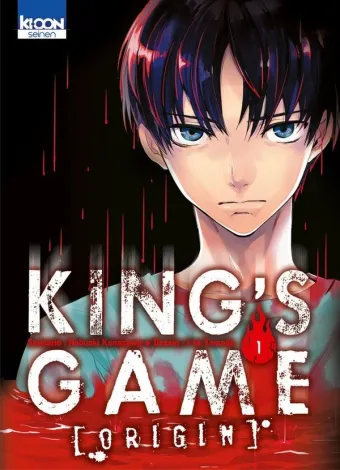 Couverture du manga King’s game origin Tome 1