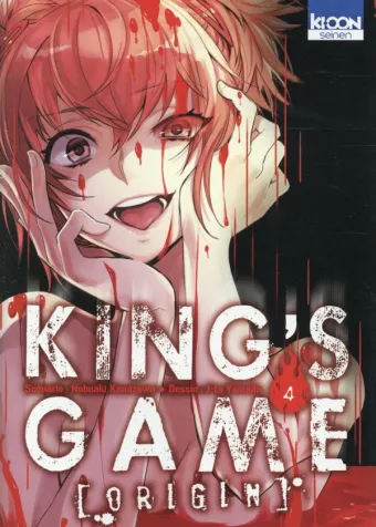 Couverture du manga King’s game origin Tome 4