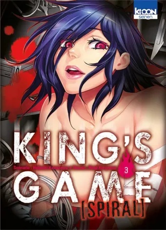 Couverture du manga King’s game spiral Tome 3