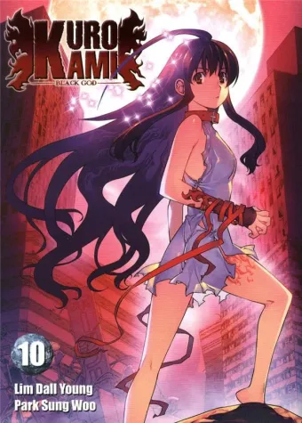 Couverture du manga Kurokami – black god Tome 10