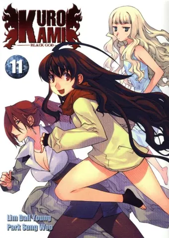 Couverture du manga Kurokami – black god Tome 11