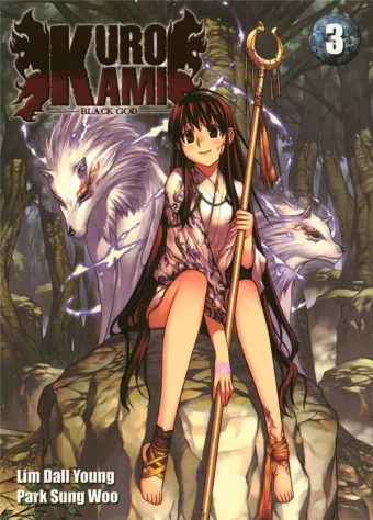 Couverture du manga Kurokami – black god Tome 3