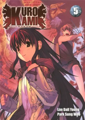 Couverture du manga Kurokami – black god Tome 5