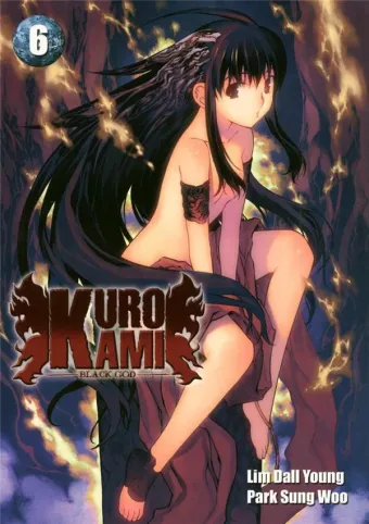 Couverture du manga Kurokami – black god Tome 6