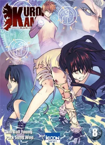 Couverture du manga Kurokami – black god Tome 8