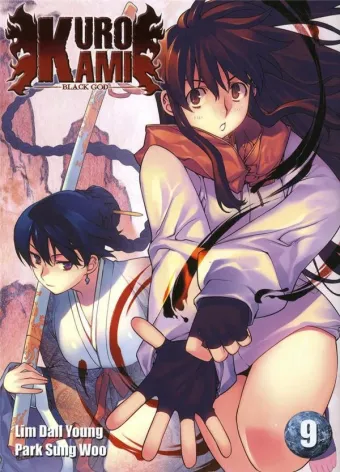 Couverture du manga Kurokami – black god Tome 9