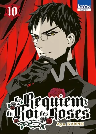 Couverture du manga Le requiem du roi des roses Tome 10