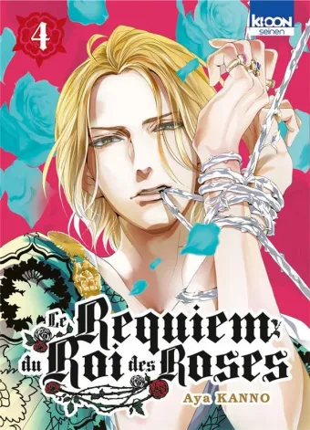 Couverture du manga Le requiem du roi des roses Tome 4