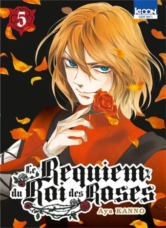 Couverture du manga Le requiem du roi des roses Tome 5