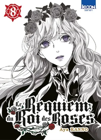 Couverture du manga Le requiem du roi des roses Tome 8