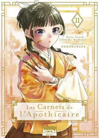 Couverture du manga Les carnets de l’apothicaire Tome 11