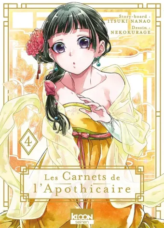 Couverture du manga Les carnets de l’apothicaire Tome 4
