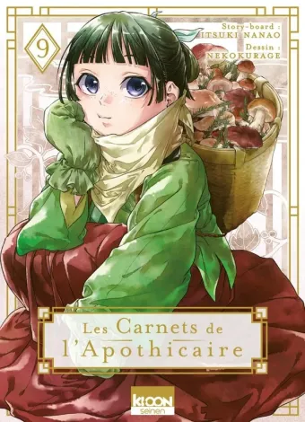 Couverture du manga Les carnets de l’apothicaire Tome 9