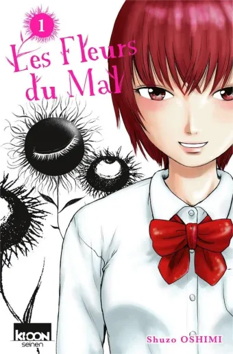 Couverture du manga Les fleurs du mal Tome 1