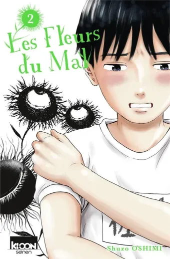 Couverture du manga Les fleurs du mal Tome 2