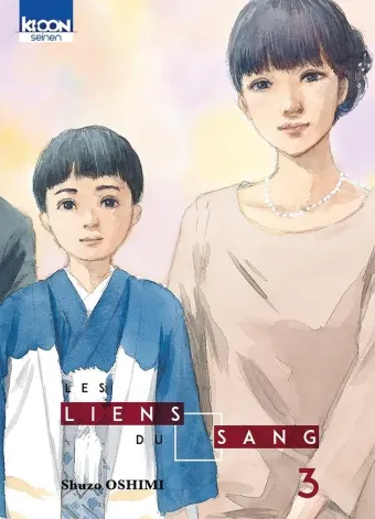 Couverture du manga Les liens du sang Tome 3