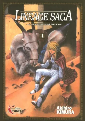 Couverture du manga Lineage saga – l’héritier des étoiles Tome 1