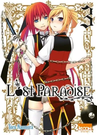 Couverture du manga Lost paradise Tome 3