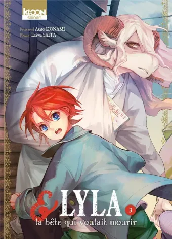 Couverture du manga Lyla & la bête qui voulait mourir Tome 3