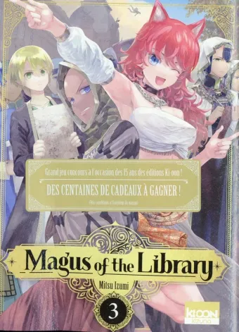 Couverture du manga Magus of the library Tome 3