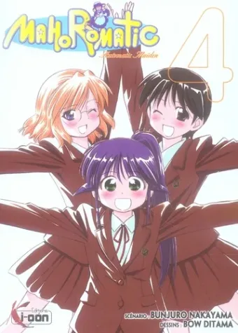 Couverture du manga MahoRomatic – automatic maiden Tome 4