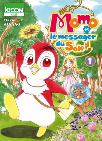 Couverture du manga Momo et le messager du soleil Tome 1
