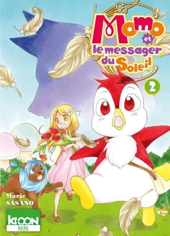 Couverture du manga Momo et le messager du soleil Tome 2