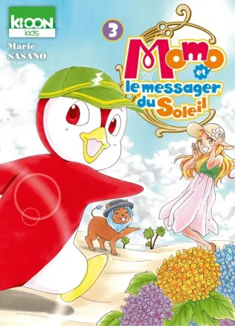 Couverture du manga Momo et le messager du soleil Tome 3