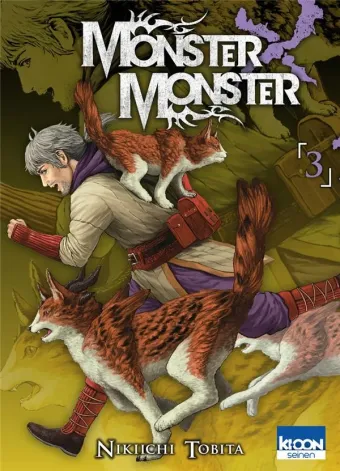 Couverture du manga Monster x monster Tome 3