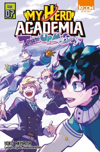 Couverture du manga My hero academia Tome 7, « Katsuki Bakugo »