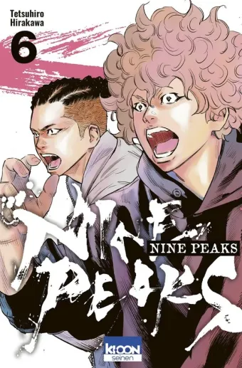 Couverture du manga Nine peaks Tome 6
