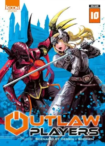 Couverture du manga Outlaw players Tome 10