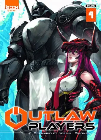 Couverture du manga Outlaw players Tome 4