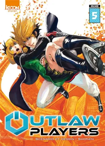 Couverture du manga Outlaw players Tome 5